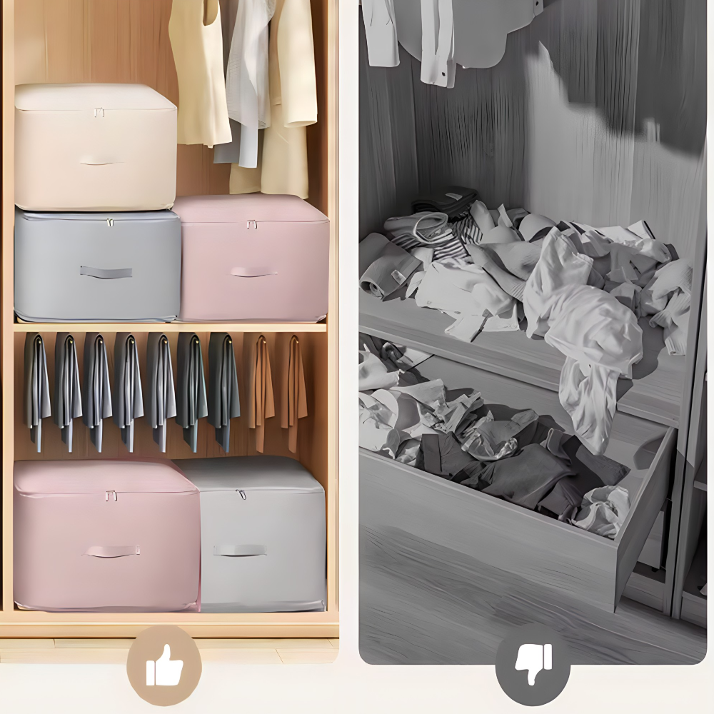 🧳EasyPress™ Kompresiona Torba – 50% Više Mesta, Bez Pumpi, Samo Pritisni